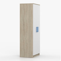 Šatníková skriňa SCOUT - dub sonoma/biela (8 variant)