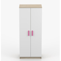 Šatníková skriňa SCOUT - dub sonoma/biela (viac variant)