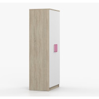 Šatníková skriňa SCOUT - dub sonoma/biela (viac variant)