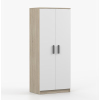 Šatníková skriňa SCOUT - dub sonoma/biela (8 variant)