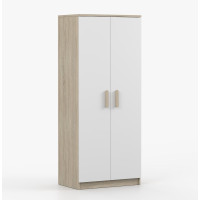 Šatníková skriňa SCOUT - dub sonoma/biela (8 variant)