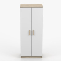 Šatníková skriňa SCOUT - dub sonoma/biela (8 variant)