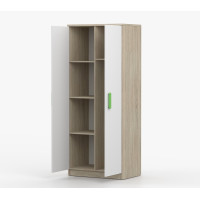 Šatníková skriňa SCOUT - dub sonoma/biela (8 variant)