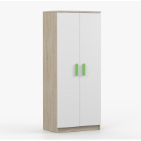 Šatníková skriňa SCOUT - dub sonoma/biela (8 variant)