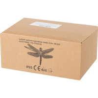 Solárne záhradné osvetlenie VÁŽKA - 6,5 m 30LED - teplá biela