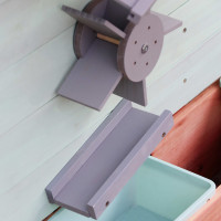 Drevené pieskovisko LULILO Sablo s otočnou strechou