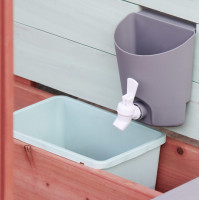 Drevené pieskovisko LULILO Sablo s otočnou strechou