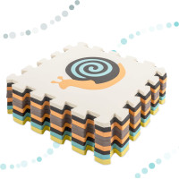 Penová podložka pre deti Farebné zvieratká - 85x85x1 cm - 9 ks