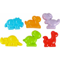 Súprava formičiek na piesok Loď so striekacou pištoľou - 12 kusov