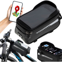 Vodotesná taška na bicykel - držiak na telefón