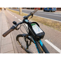 Vodotesná taška na bicykel - držiak na telefón