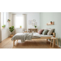 Detská posteľ z masívu borovice ALEXANDR - 200x80 cm - bez povrchových úprav