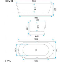 (KÓPIA) Rohová akrylová vaňa SYDNEY 160cm