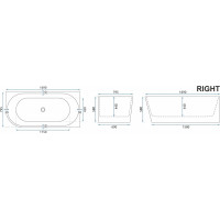 (KÓPIA) Rohová akrylová vaňa SYDNEY 170cm