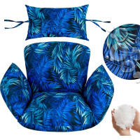 Sedací vankúš PRIMA do závesného hojdacieho kresla - Blue Passion