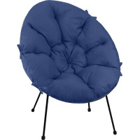 Vodeodolný vankúš do záhradného kresla ACAPULCO 90x105 cm - navy modrý