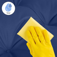 Vodeodolný vankúš do záhradného kresla ACAPULCO 90x105 cm - navy modrý