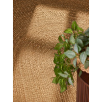 Kusový koberec Jute Braided 106005 Gold ovál