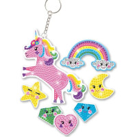 TOTUM Kreatívna sada 2v1 Unicorn diamantové maľovanie, výroba náramkov