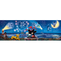 CLEMENTONI Panoramatické puzzle Mickey&Minnie 1000 dielikov