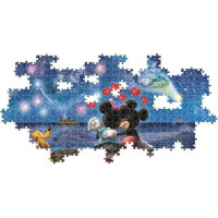 CLEMENTONI Panoramatické puzzle Mickey&Minnie 1000 dielikov
