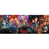 RAVENSBURGER Panoramatické puzzle Stranger Things 1000 dielikov