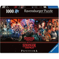 RAVENSBURGER Panoramatické puzzle Stranger Things 1000 dielikov