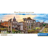 CLEMENTONI Panoramatické puzzle Súmrak nad večným mestom 1000 dielikov