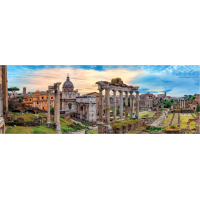 CLEMENTONI Panoramatické puzzle Súmrak nad večným mestom 1000 dielikov