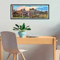 CLEMENTONI Panoramatické puzzle Súmrak nad večným mestom 1000 dielikov