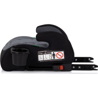 CHIPOLINO Podsedák Go Boost i-Size 125-150cm Isofix Charcoal