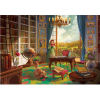 CLEMENTONI Puzzle Disney Princezné: Kráska a zviera 500 dielikov