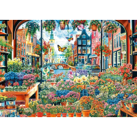 TREFL Puzzle Kvetinárstvo v Amsterdame 2000 dielikov