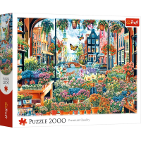 TREFL Puzzle Kvetinárstvo v Amsterdame 2000 dielikov