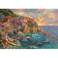 CLEMENTONI Puzzle Maľovaná Manarola 2000 dielikov