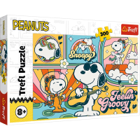 TREFL Puzzle Zábavný svet Peanuts 300 dielikov