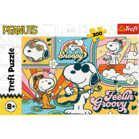 TREFL Puzzle Zábavný svet Peanuts 300 dielikov