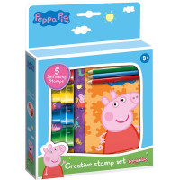 Sada pečiatok Prasiatko Peppa s doplnkami