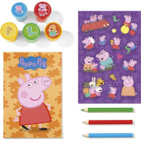 Sada pečiatok Prasiatko Peppa s doplnkami