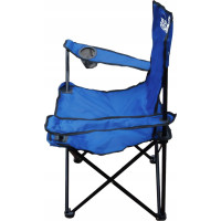 Skladacia rybárska stolička HUGO - modrá