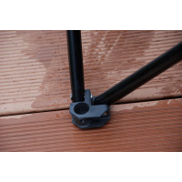 Skladacia rybárska stolička HUGO - modrá