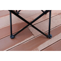 Skladacia rybárska stolička HUGO - modrá