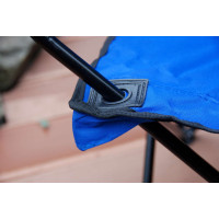 Skladacia rybárska stolička HUGO - modrá