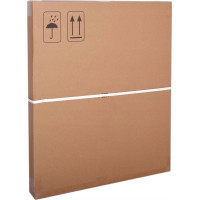 Set cateringového nábytku WOODLAND - stôl 180 cm + 2 lavice - hnedý