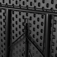 Cateringový stôl BALI BLACK 180 cm - čierny