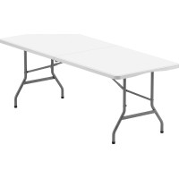 Cateringový stôl BUFET WHITE 200x90 cm - biely