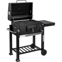 Gril na drevené uhlie VULCAN s liatinovým roštom