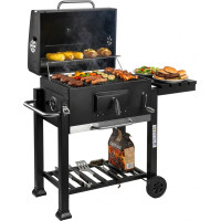 Gril na drevené uhlie VULCAN s liatinovým roštom