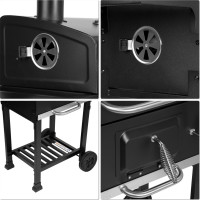 Gril na drevené uhlie FERRO s liatinovým roštom