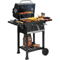 Gril na drevené uhlie FERRO s liatinovým roštom